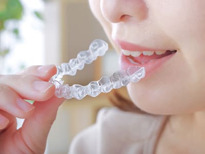 自分で着脱が可能